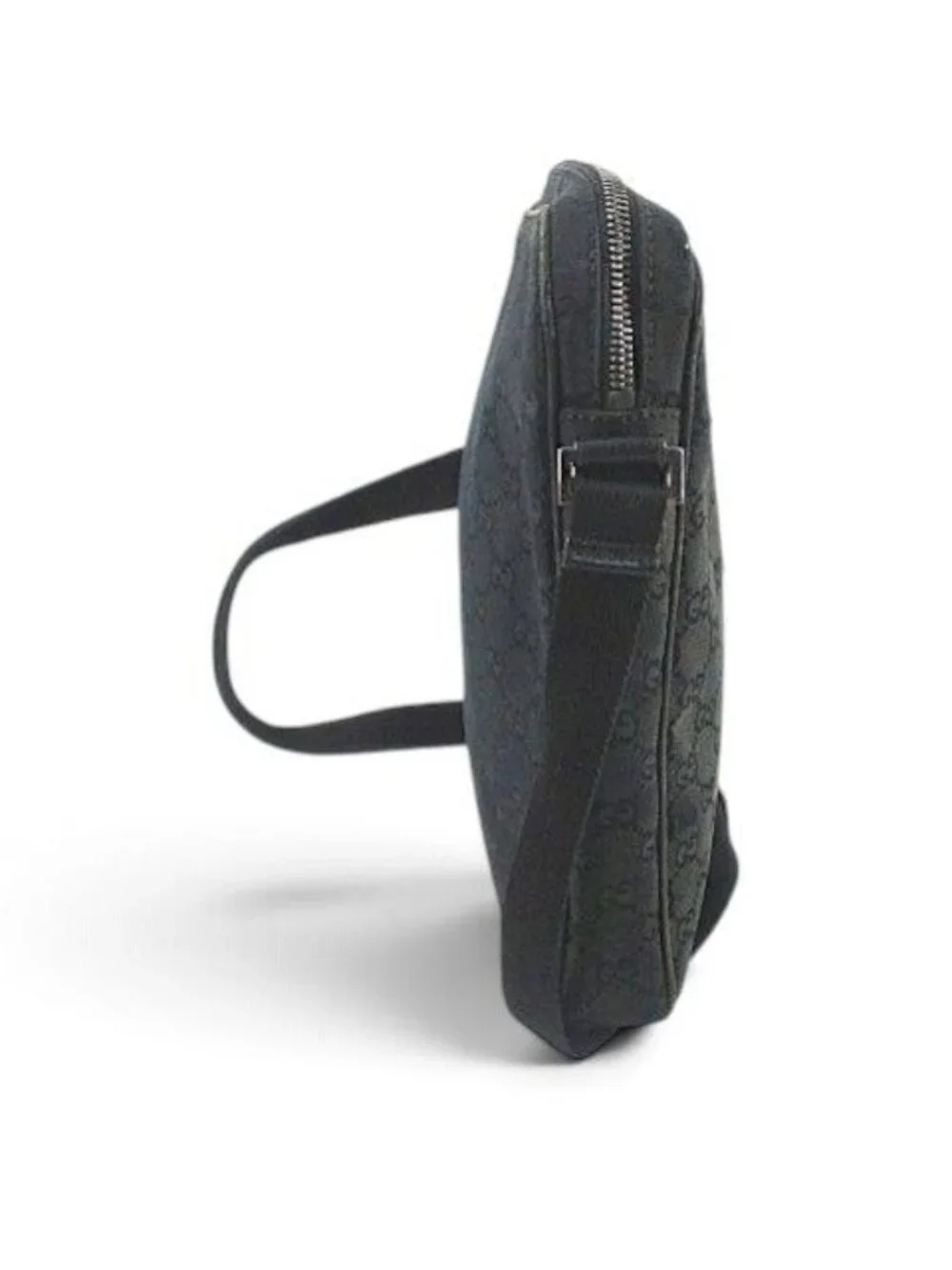 Gucci Shoulder Bag Crossbody GG Canvas Black